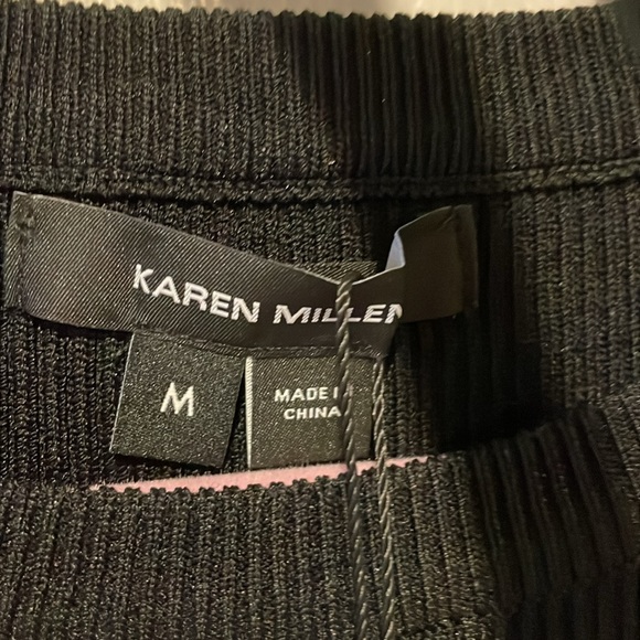 🆕 Karen Millen Crew Neck Knitted Skater Dress NWT - Picture 5 of 9